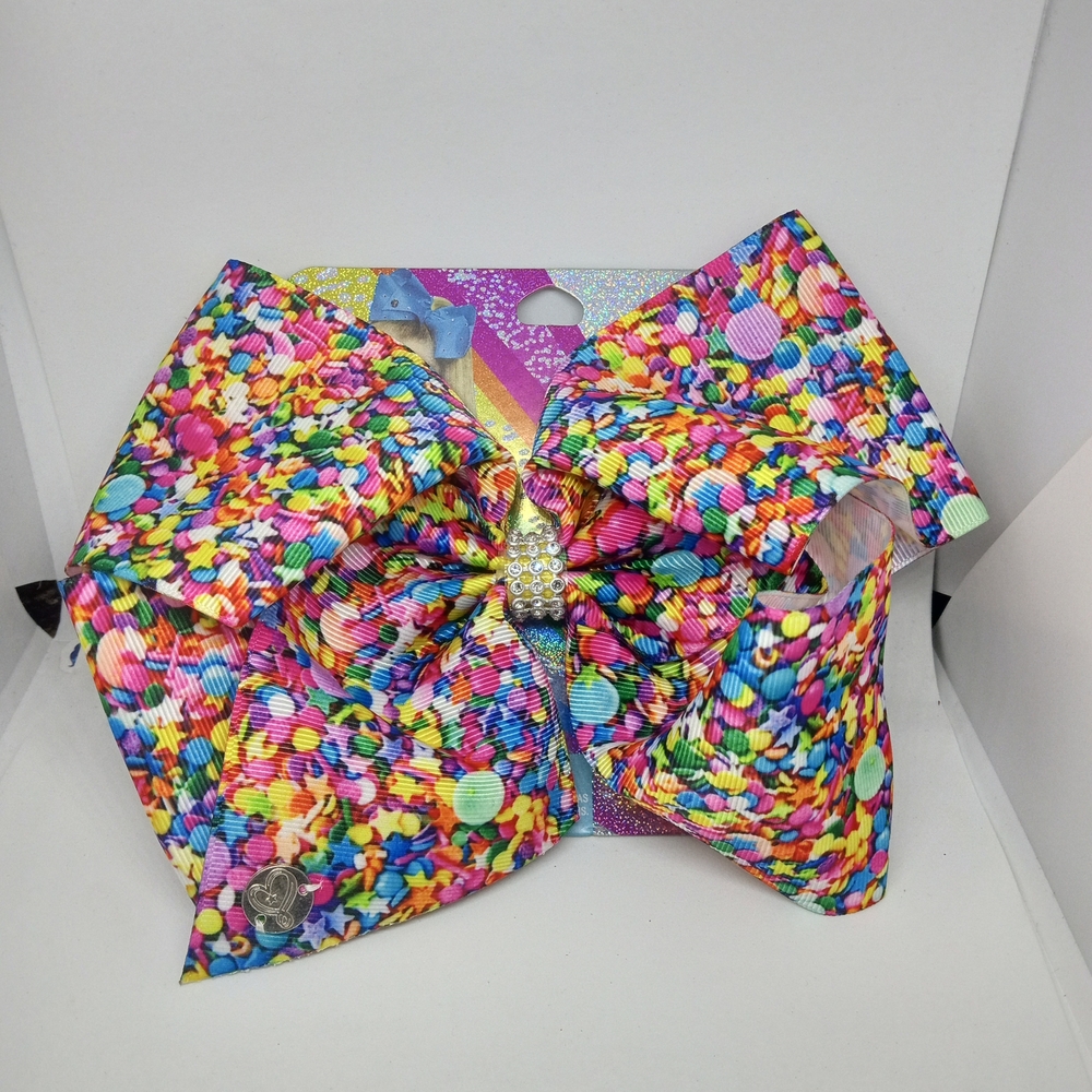 JoJo Siwa Multicolor Confetti Hair Bow